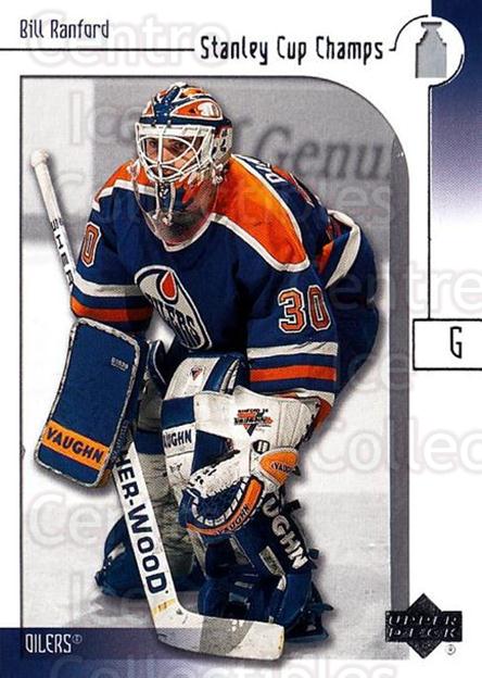 2001-02 UD Stanley Cup Champs #12 Bill Ranford