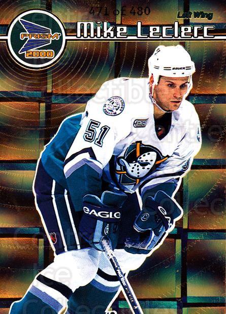 1999-00 Pacific Prism Holographic Gold #3 Mike Leclerc