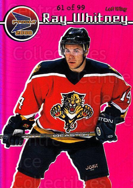 1999-00 Pacific Prism Holographic Purple #64 Ray Whitney