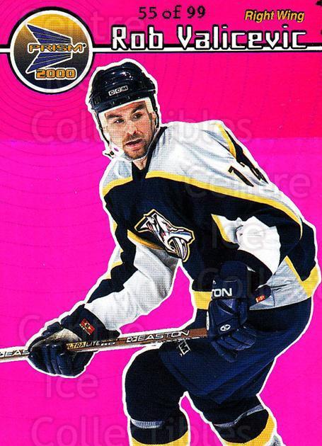 1999-00 Pacific Prism Holographic Purple #78 Rob Valicevic