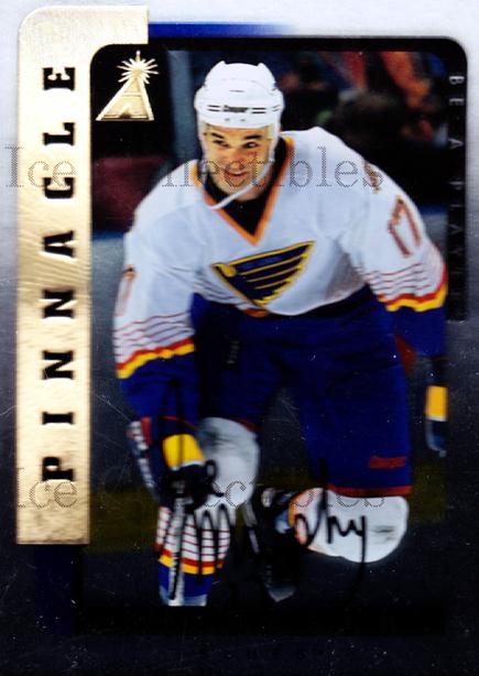 1996-97 Be A Player Autographs Silver #28 Joe Murphy