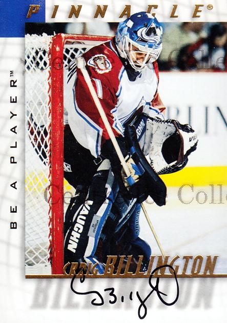 1997-98 Be A Player Autographs #138 Craig Billington