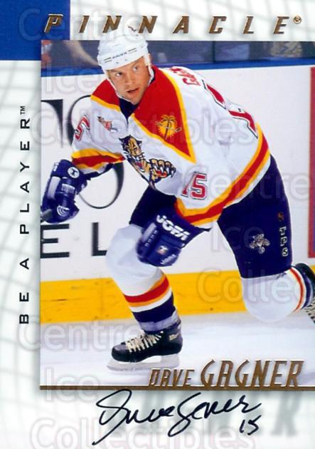 1997-98 Be A Player Autographs #174 Dave Gagner