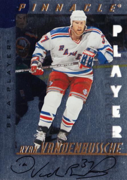 1997-98 Be A Player Autographs Die Cut #223 Ryan Vandenbussche