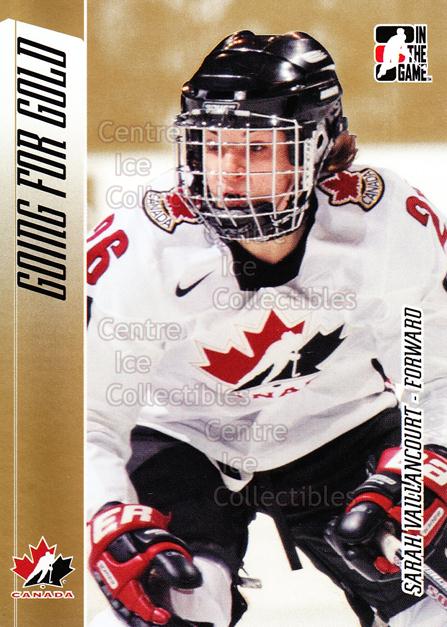 2006 ITG Going For Gold Women's National Team #18 Sarah Vaillancourt