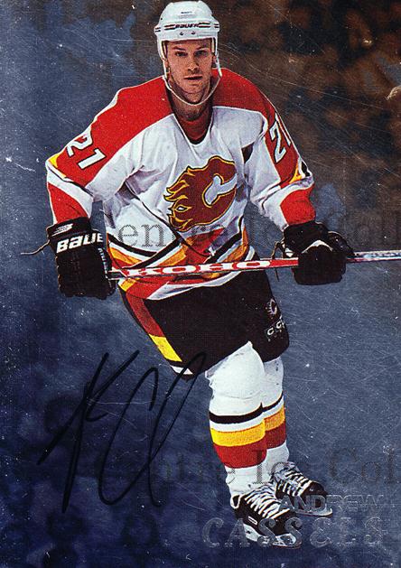 1998-99 Be A Player Autographs #20 Andrew Cassels