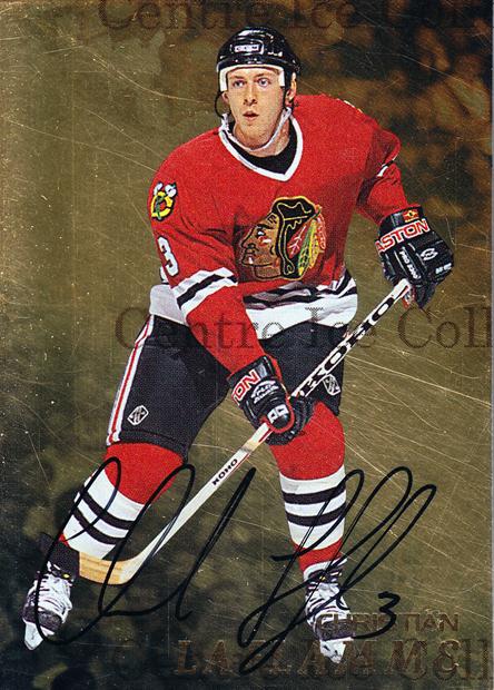 1998-99 Be A Player Autographs Gold #32 Christian Laflamme