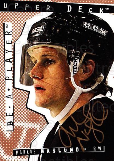 1994-95 Be A Player Autographs #68 Markus Naslund
