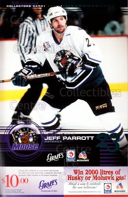 1999-00 Manitoba Moose Collector Cards #6 Jeff Parrott