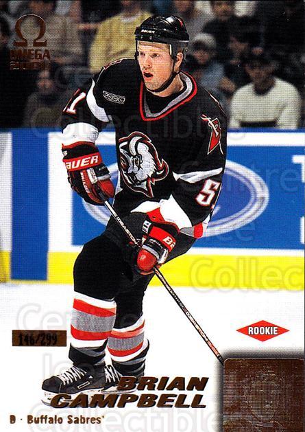 1999-00 Pacific Omega Gold #27 Brian Campbell