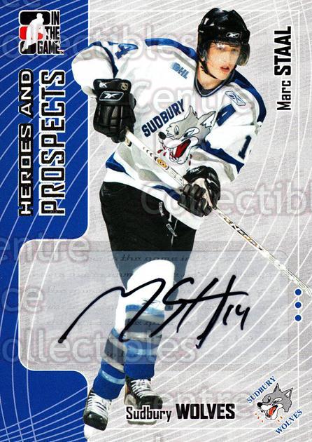 2005-06 ITG Heroes and Prospects Autographs #AMST Marc Staal