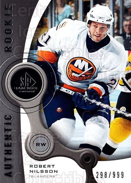 2005-06 SP Game Used #119 Robert Nilsson RC