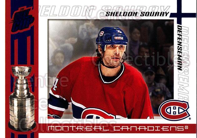 2003-04 Pacific Quest for the Cup Blue #58 Sheldon Souray