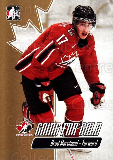 2007 ITG Going For Gold World Juniors #15 Brad Marchand