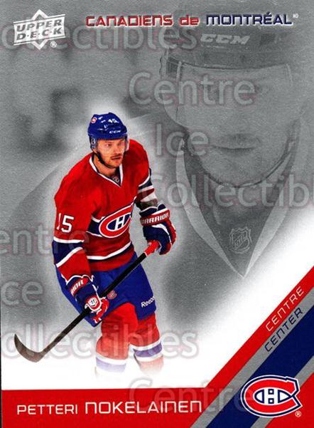 2011-12 McDonald's Upper Deck Canadiens #17 Petteri Nokelainen