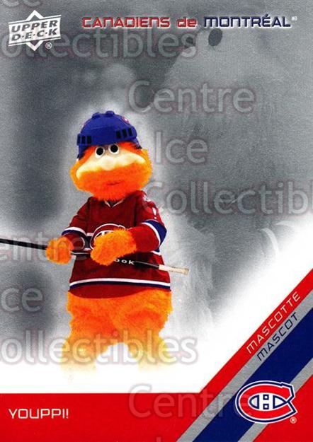 2011-12 McDonald's Upper Deck Canadiens #25 Youppi mascot