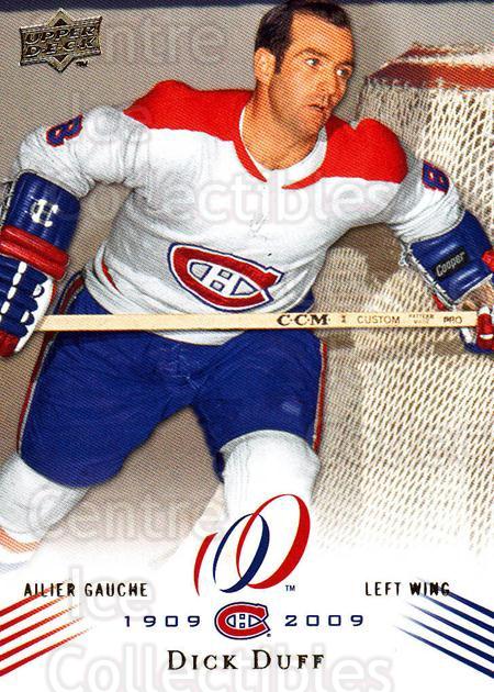2008-09 Upper Deck Montreal Canadiens Centennial #7 Dick Duff