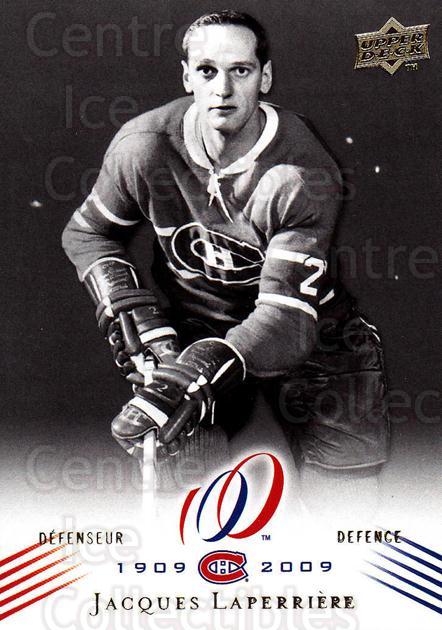 2008-09 Upper Deck Montreal Canadiens Centennial #21 Jacques Laperriere