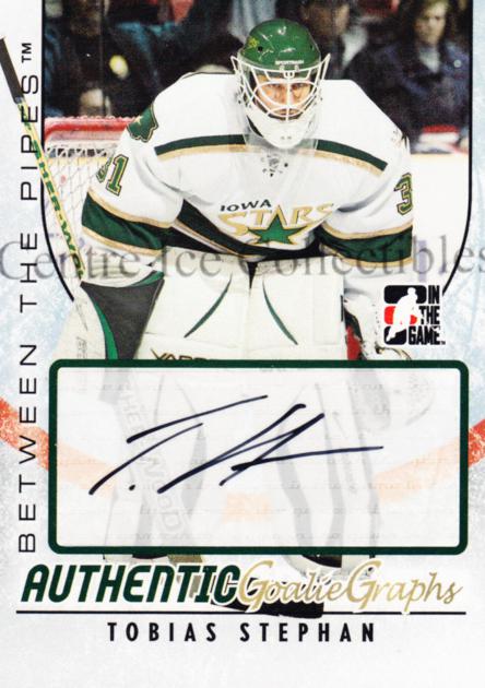 2007-08 Between The Pipes Autographs #ATS Tobias Stephan