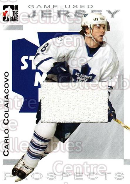 2004-05 ITG Heroes and Prospects Jerseys #26 Carlo Colaiacovo