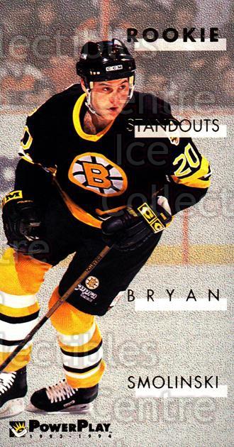 1993-94 PowerPlay Rookie Standouts #14 Bryan Smolinski