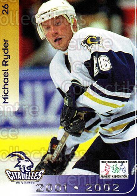 2001-02 Quebec Citadelles #13 Michael Ryder