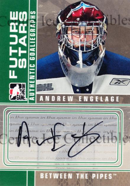 2008-09 Between The Pipes Autographs #AAE Andrew Engelage