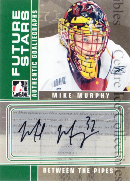 2008-09 Between The Pipes Autographs #AMM Mike Murphy
