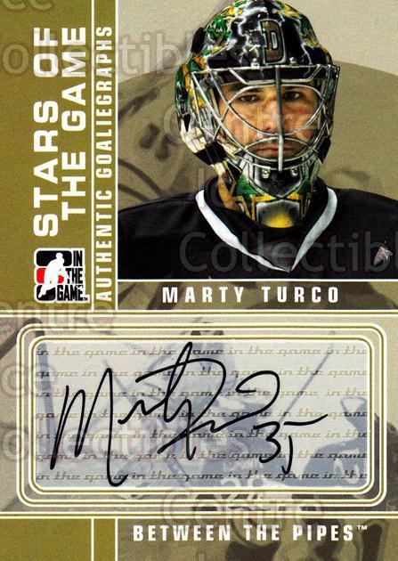 2008-09 Between The Pipes Autographs #AMT Marty Turco