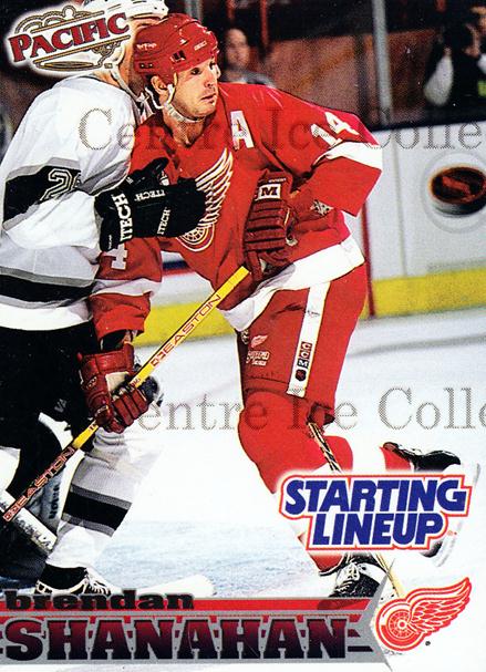 1998 Kenner Starting Lineup Cards Pacific Extended Series #9 Brendan Shanahan