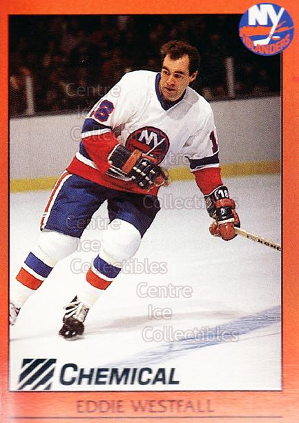 1993-94 New York Islanders Chemical Alumni #9 Ed Westfall