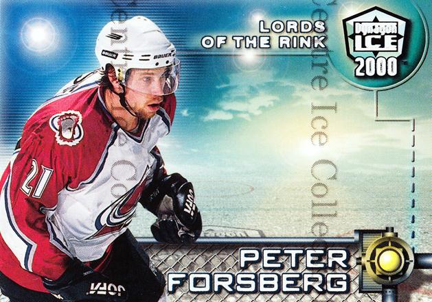 1999-00 Pacific Dynagon Ice Lords of the Rink #4 Peter Forsberg
