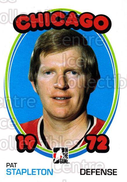 2009-10 ITG 1972 The Year In Hockey Blank Backs #59 Pat Stapleton