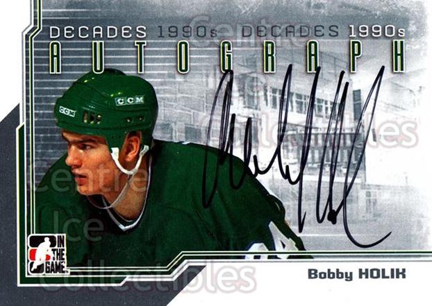 2013-14 ITG Decades 1990s Autographs #ABHO Bobby Holik