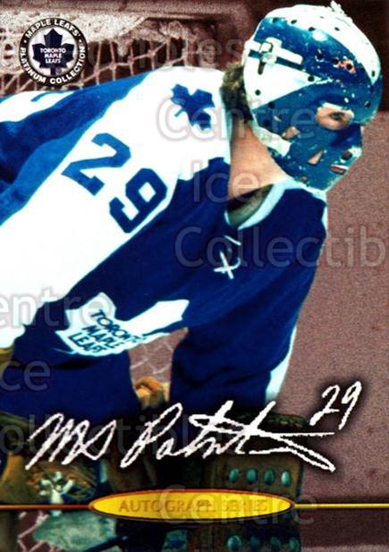 2002-03 Toronto Maple Leafs Platinum #80 Mike Palmateer