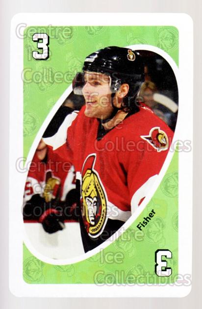 2007-08 Ottawa Senators Mattel UNO #4 Mike Fisher