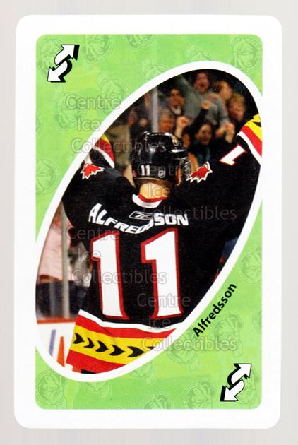 2007-08 Ottawa Senators Mattel UNO #11 Daniel Alfredsson