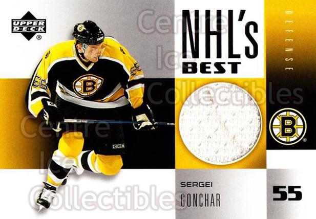 2004-05 Upper Deck NHL's Best #NBSG Sergei Gonchar