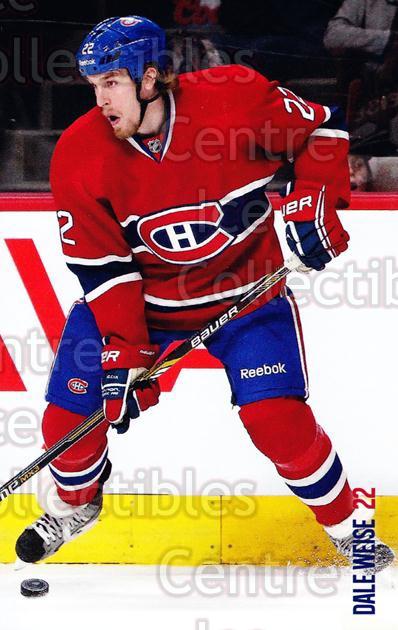 2014-15 Montreal Canadiens Postcards #23 Dale Weise