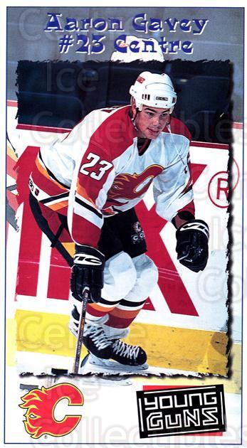1997-98 Calgary Flames Postcards #17 Aaron Gavey