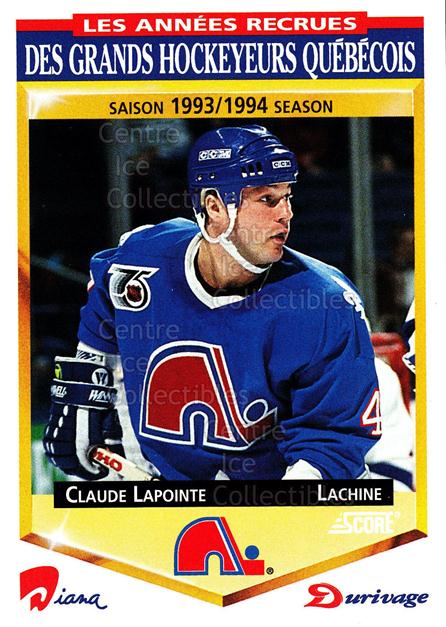 1993-94 Durivage Score #24 Claude Lapointe