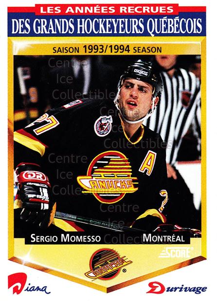 1993-94 Durivage Score #33 Sergio Momesso