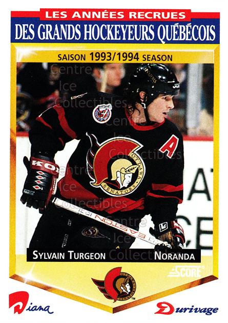 1993-94 Durivage Score #36 Sylvain Turgeon