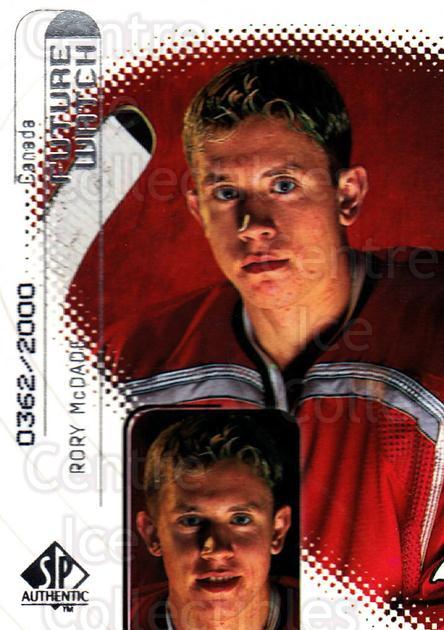 1998-99 SP Authentic #128 Rory McDade RC