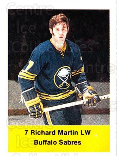 1974-75 NHL Action Stamps #53 Richard Martin