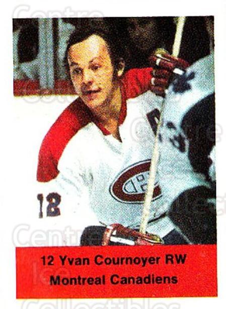 1974-75 NHL Action Stamps #148 Yvan Cournoyer