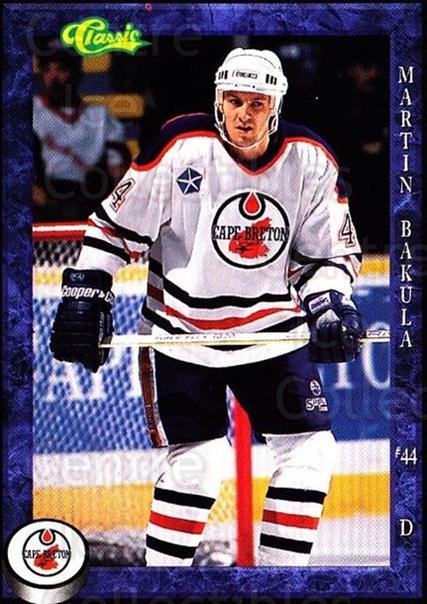 1994-95 Cape Breton Oilers #2 Martin Bakula - MINT