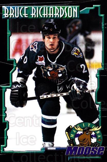 2000-01 Manitoba Moose #18 Bruce Richardson