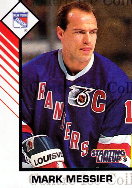 1993 Kenner Starting Lineup Cards American #11 Mark Messier