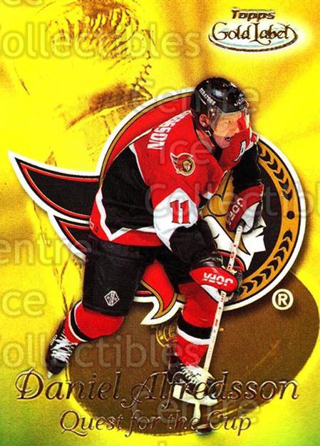 1999-00 Topps Gold Label Quest for the Cup #7 Daniel Alfredsson